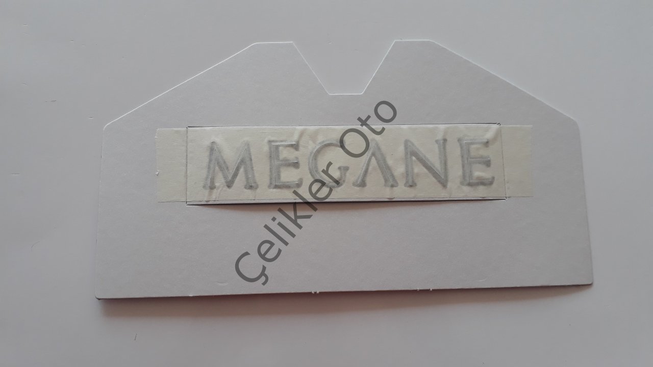 Arka Bagaj Kapak Yazısı Megane 2 8200073444