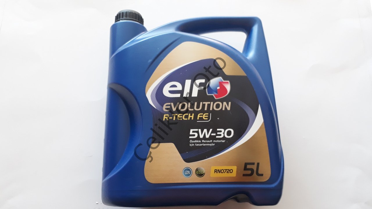 Elf Motor Yağı 5W30 5LT Evolution RN-TECH RN720