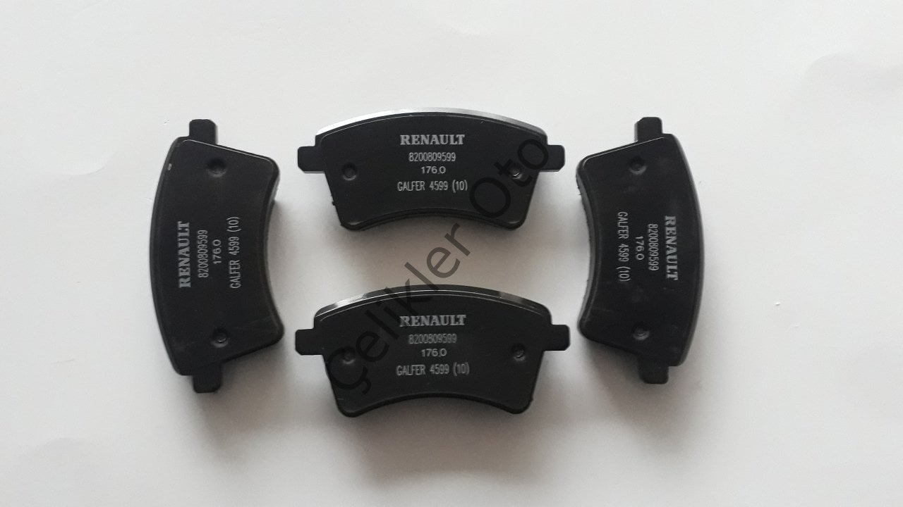 Ön Fren Balatası Kango 3 Mercedes Çıtan 410601334R