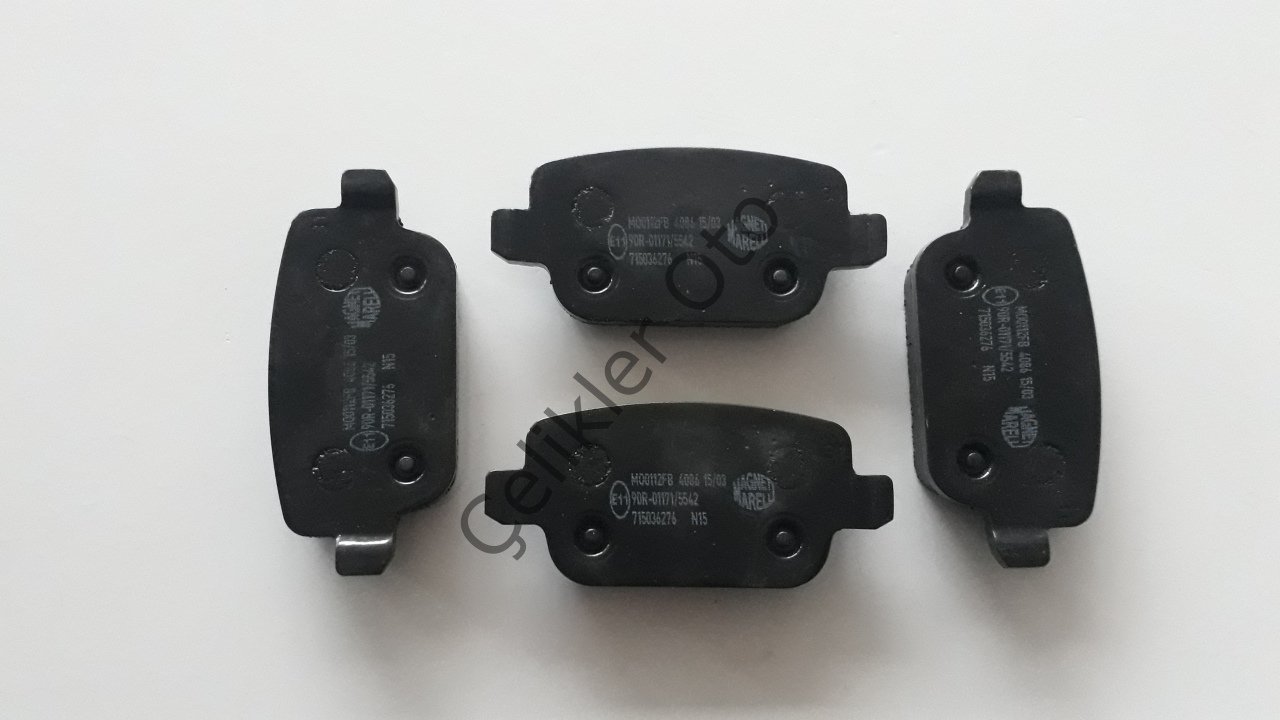 Arka Fren Balatası S80 V70 XC70 30794553