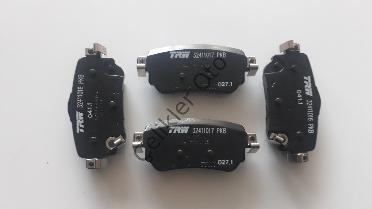 Kadjar Arka Fren Balatası 1,5 1,6Dci D40604EA0A