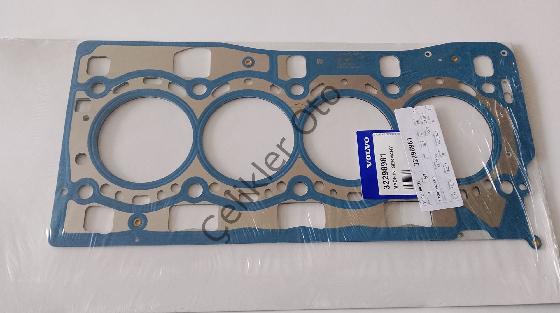 Silindir Kapak Contası S60 V60 S90 V90 V40 XC60 XC90 2,0 B5 1Çentik 32298981