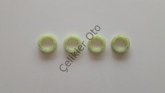 Enjektör Keçesi Beyaz Fiberi Takımı S40 V50 C30 C70 S80 V70 1,6Dizel 30757299