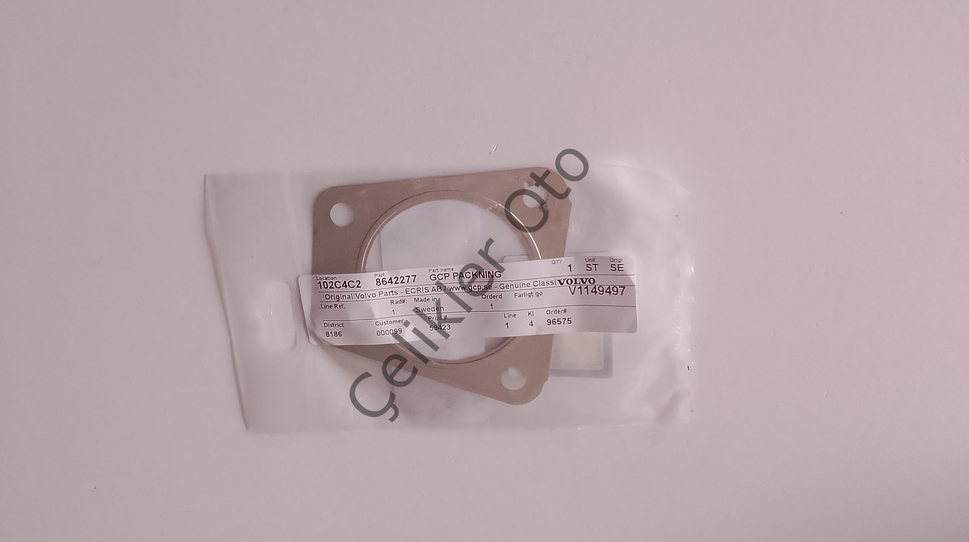 Turbo Contası S40 V40 8642277