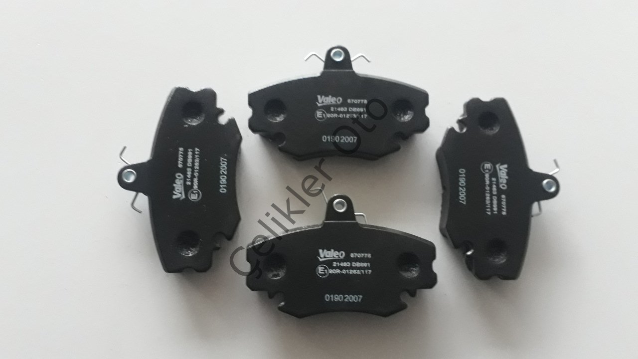 Ön Fren Balatası Clio Megane Dacia Logan 7711130071