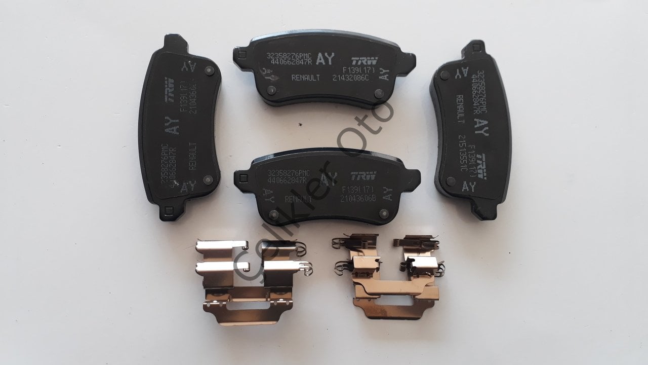 Arka Fren Balatası Talisman Megane 4 440608235R