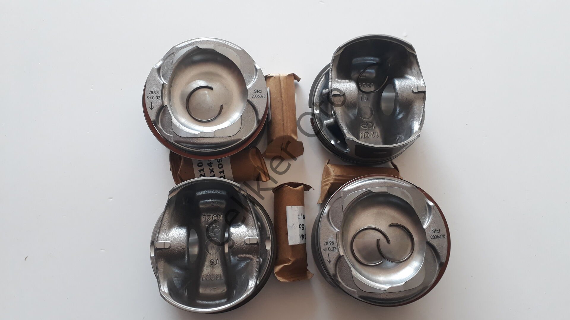 Piston Segman S60 V60 B4164T Ecobost Standard