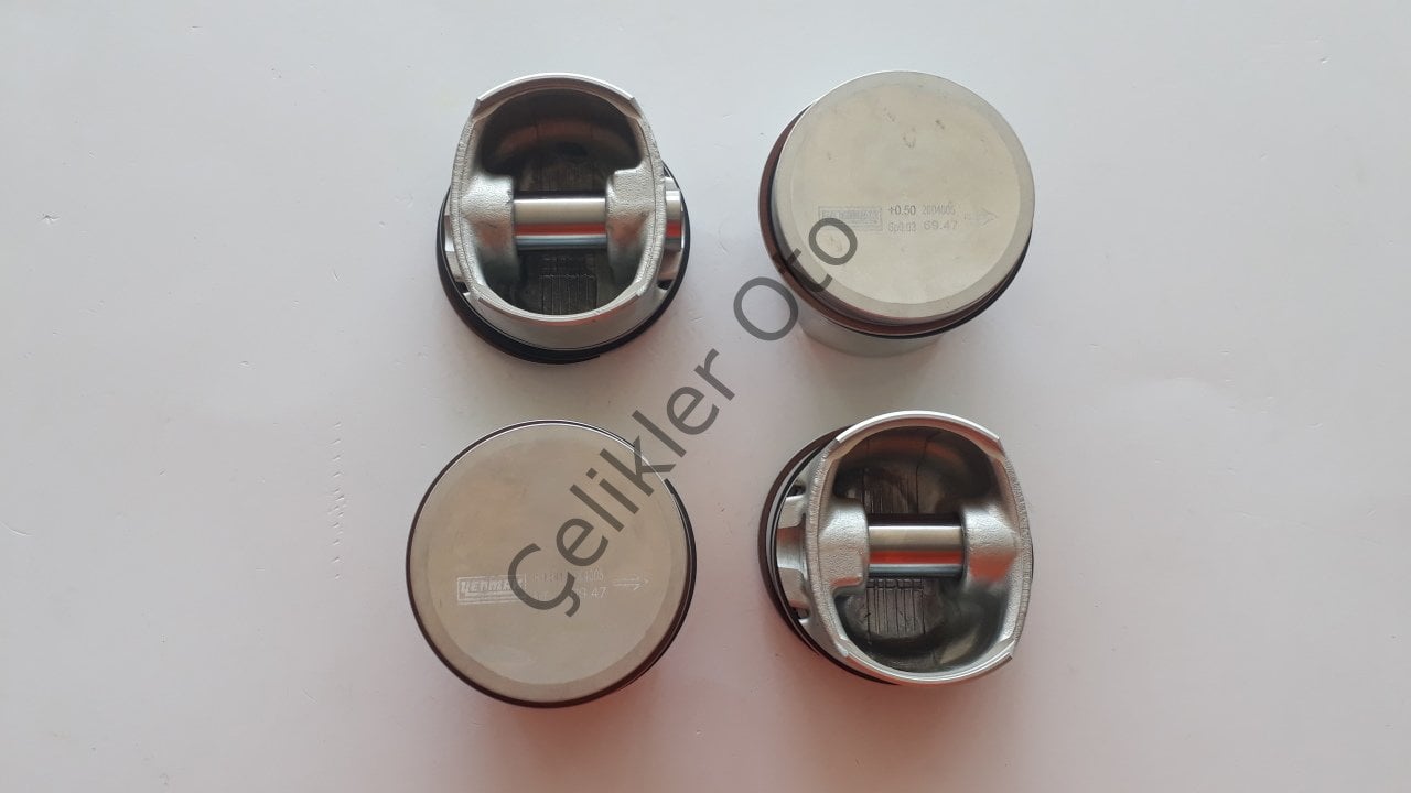 Piston Segman Takımı 0,50 Twingo Kango Clio 1,2 16V D4F 7701475781