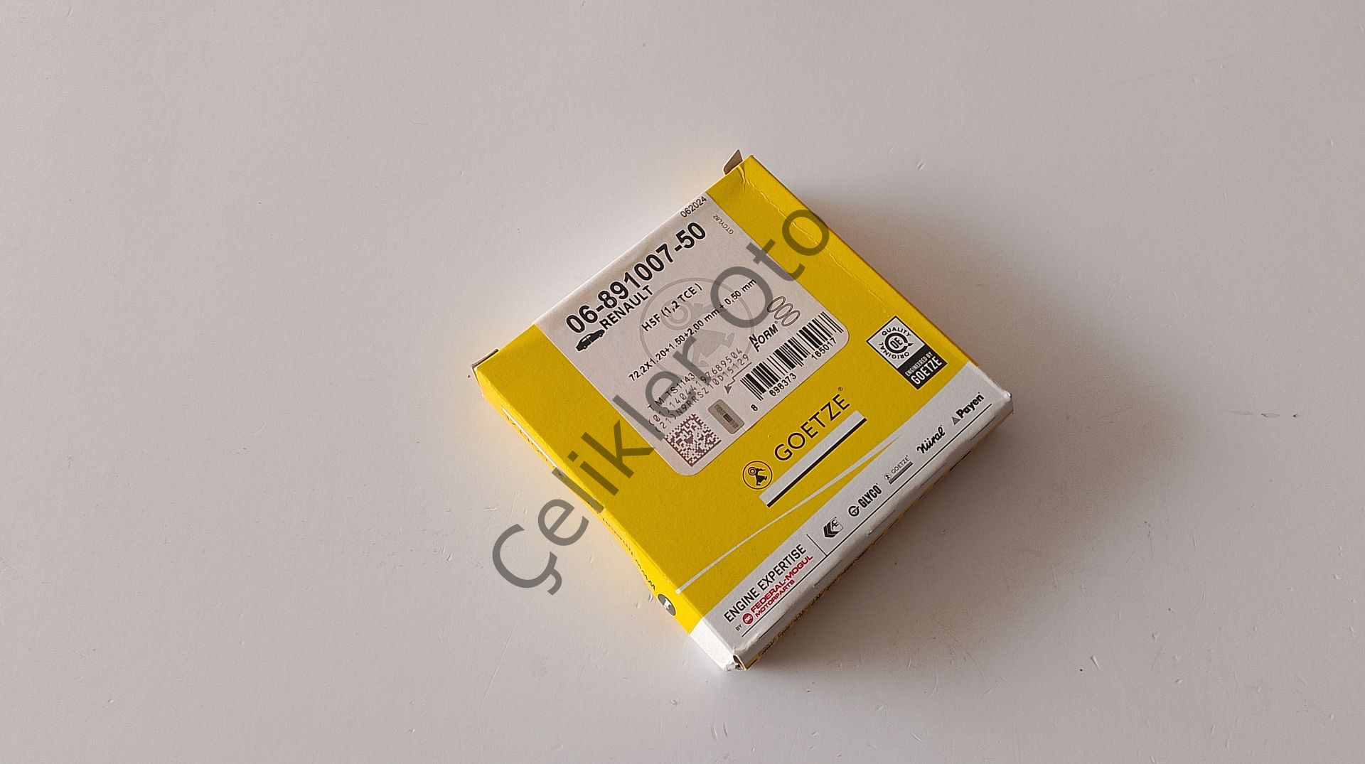 Motor Segmanı 0,50 Clio 4 Captur Kadjar 1,2Tce H5F 120339614R