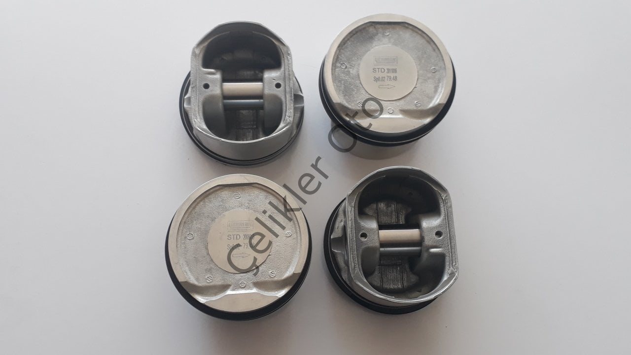 Piston Segman Takımı Standard Megane 2 1,6 16V K4M 8200186008