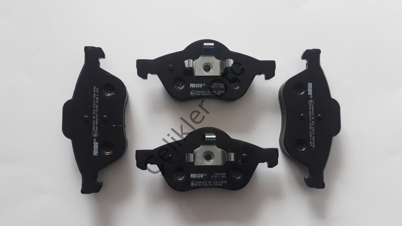 Ön Fren Balatası Captur Fluence Megane III 8671095337