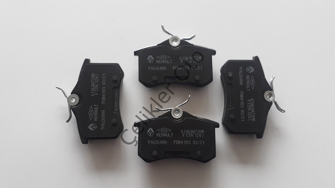 Arka Fren Balatası Fluence Megane 2 Scenic 2 Megane 3 440605839R