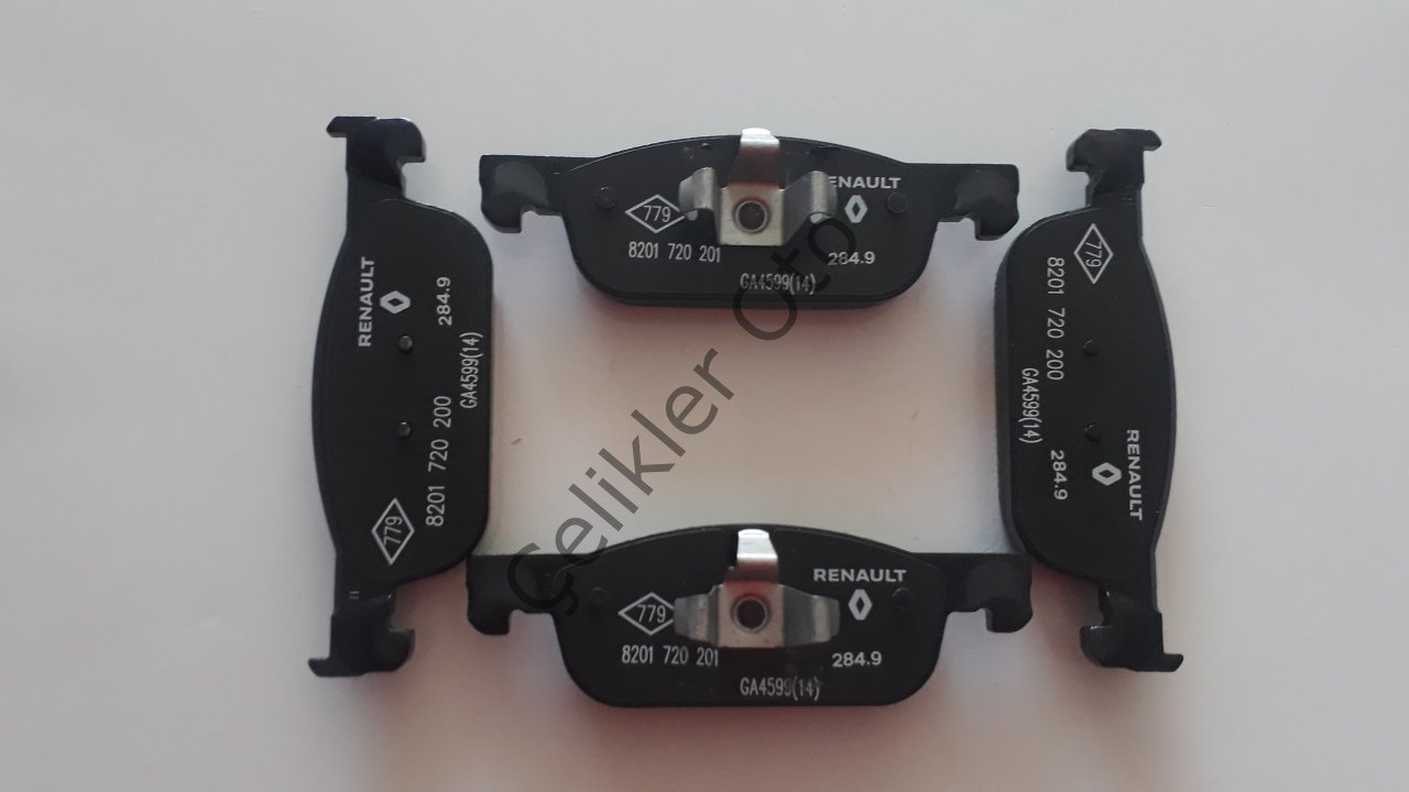 Ön Fren Balatası Clio 4 Symbol Joy Dacia Logan Sandero Yeni Model 2016->410604682R