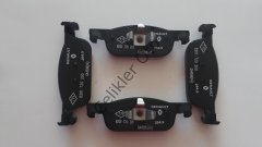 Ön Fren Balatası Clio 4 Symbol Joy Dacia Logan Sandero Yeni Model 2016->410604682R