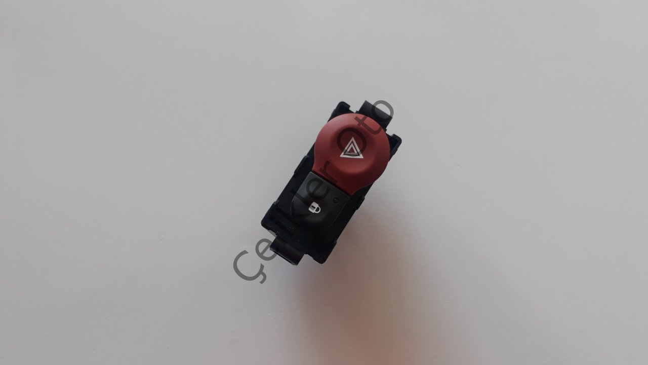 Dörtlü Flaşör Merkezi Kilit Anahtarı Clio 3 Modüs 252103766R