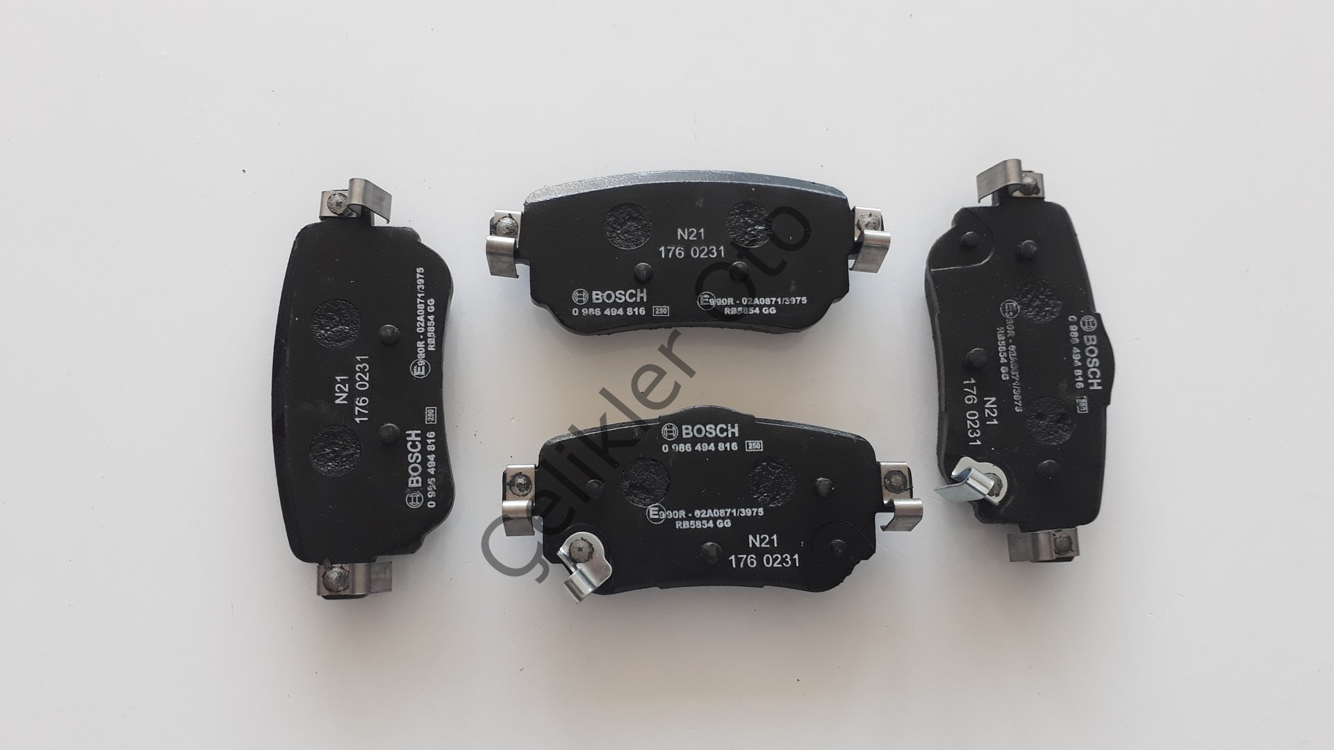 Arka Fren Balatası Kadjar Qashai Xtrail 440605889R