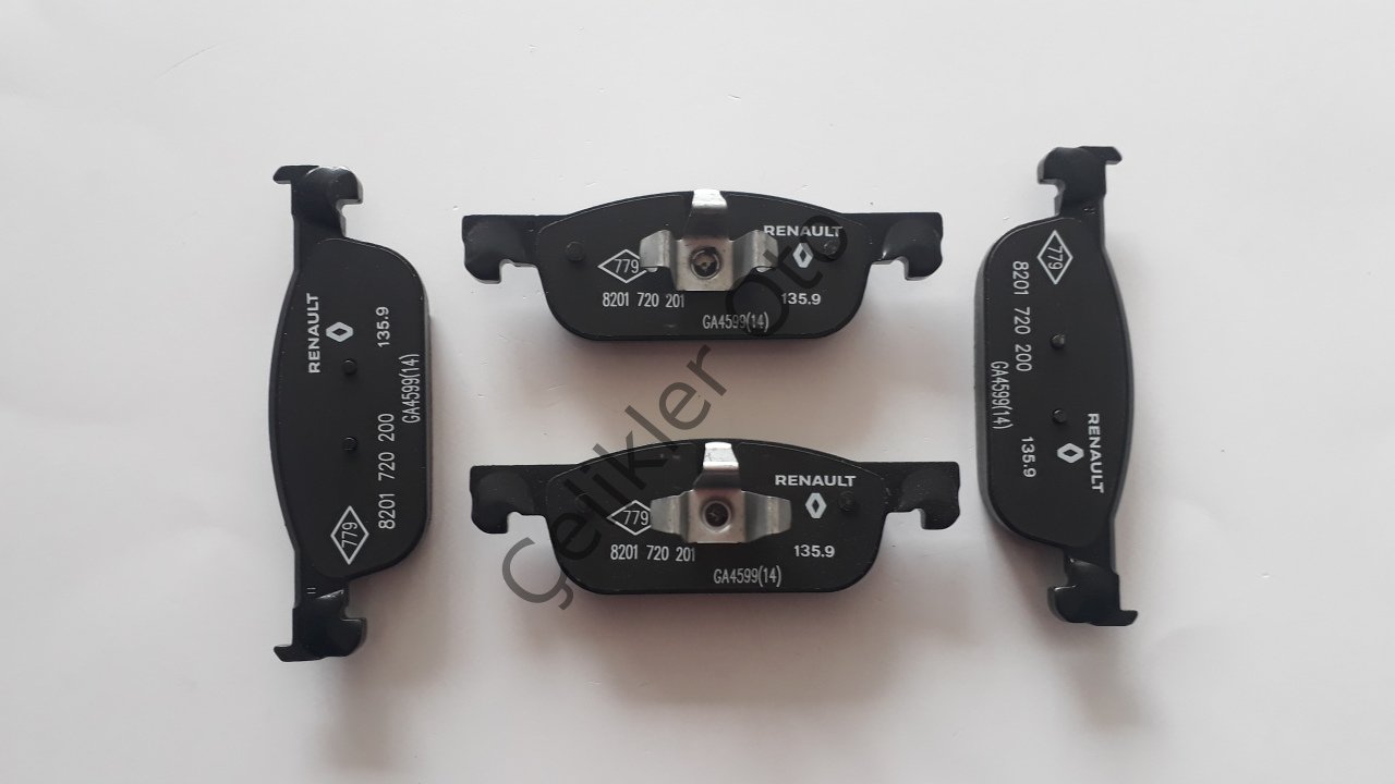 Ön Fren Balatası Clio 4 Clio Joy Symbol Sandero Logan 410604682R