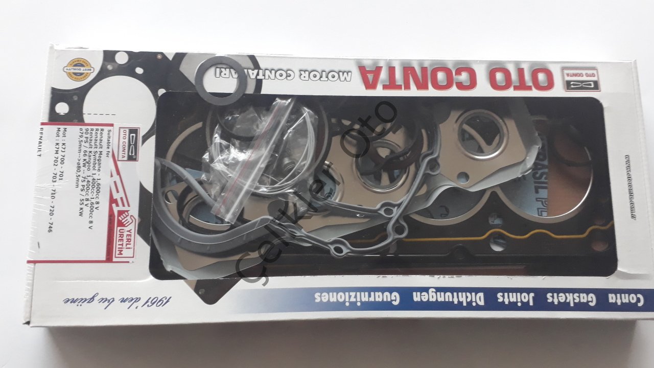 Motor Takım Conta R19 Clio Megane 1,6 8V K7M 7701468710
